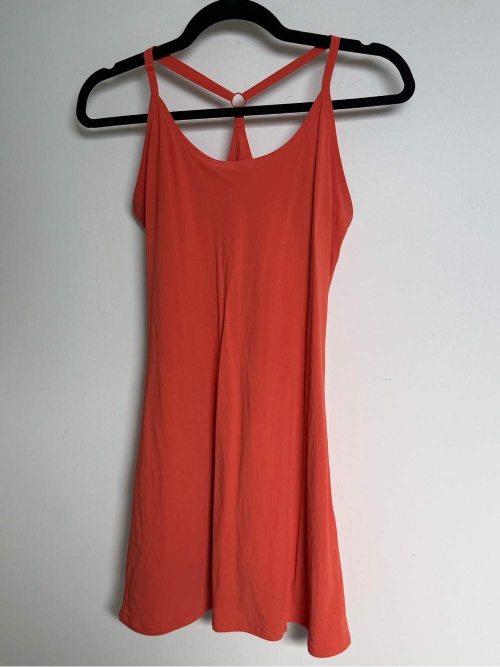 Outdoor Voices Coral Slip Dress with T-Back Straps